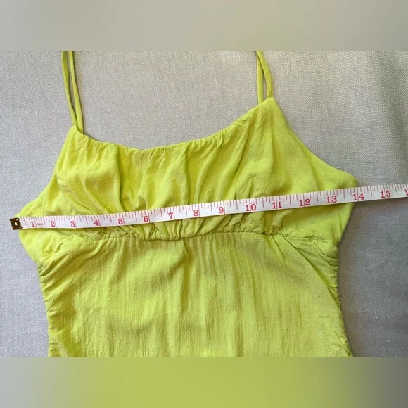 Mini dress scrunch, green, M - Picture 10 of 15